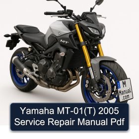 Yamaha MT-01(T) 2005 Service Repair Manual Pdf