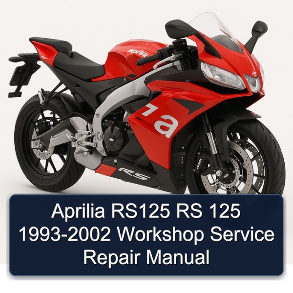 Aprilia RS125 RS 125 1993-2002 Workshop Service Repair Manual