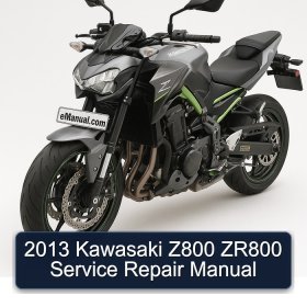 2013 Kawasaki Z800 ZR800 Service Repair Manual