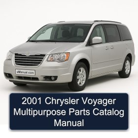 2001 Chrysler Voyager Multipurpose Parts Catalog Manual