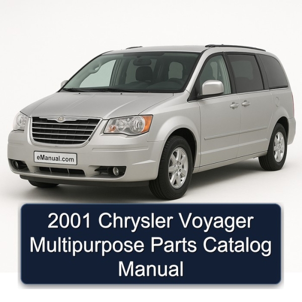 2001 Chrysler Voyager Multipurpose Parts Catalog Manual