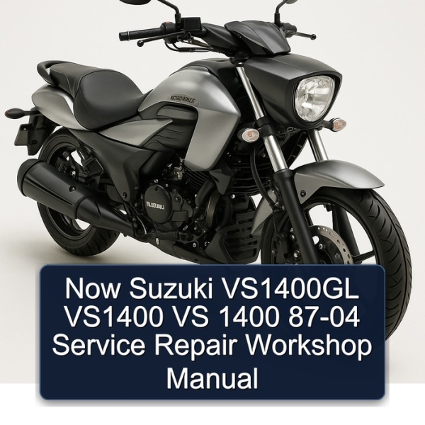 Now Suzuki VS1400GL VS1400 VS 1400 87-04 Service Repair Workshop Manual