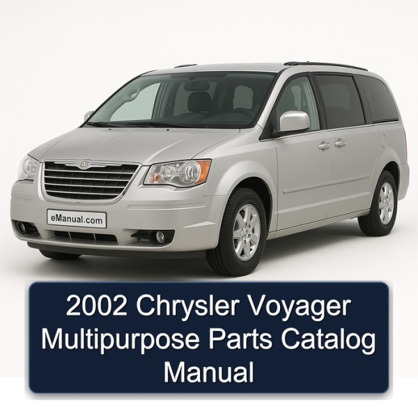 2002 Chrysler Voyager Multipurpose Parts Catalog Manual