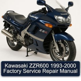 Kawasaki ZZR600 1993-2000 Factory Service Repair Manual