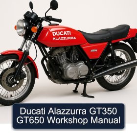 Ducati Alazzurra GT350 GT650 Workshop Manual