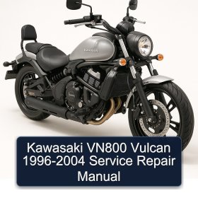 Kawasaki VN800 Vulcan 1996-2004 Service Repair Manual