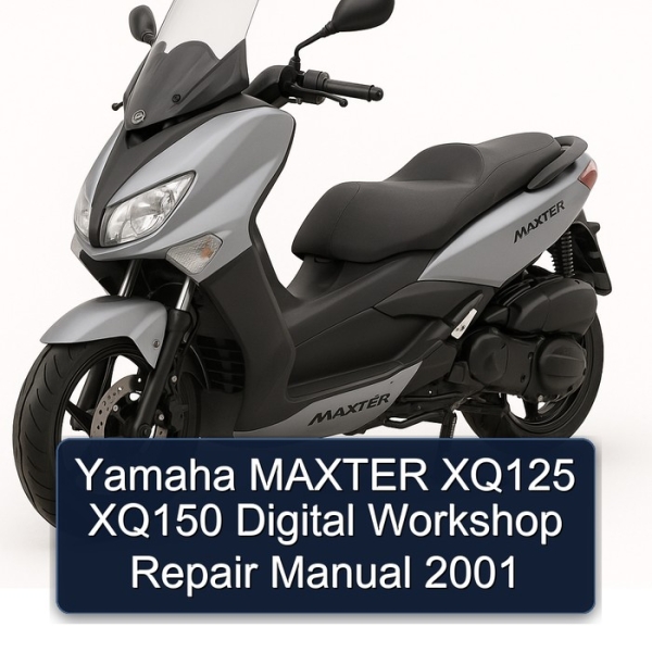 Yamaha MAXTER XQ125 XQ150 Digital Workshop Repair Manual 2001