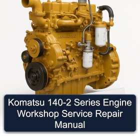 Komatsu 140-2 Series Engine Workshop Service Repair Manual