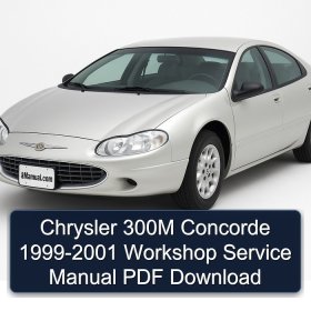 Chrysler 300M Concorde 1999-2001 Workshop Service Manual PDF Download