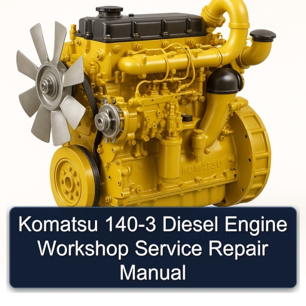 Komatsu 140-3 Diesel Engine Workshop Service Repair Manual