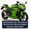 KAWASAKI ZX 10R NINJA Motorcycle Service Repair Manual 2004-2005