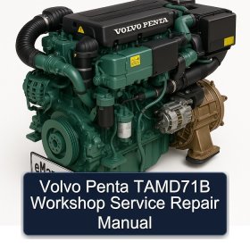 Volvo Penta TAMD71B Workshop Service Repair Manual