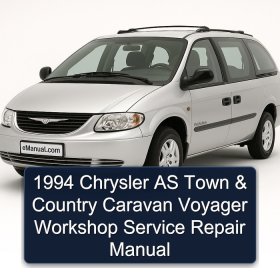 1994 Chrysler AS Town & Country Caravan Voyager Workshop Service Repair Manual
