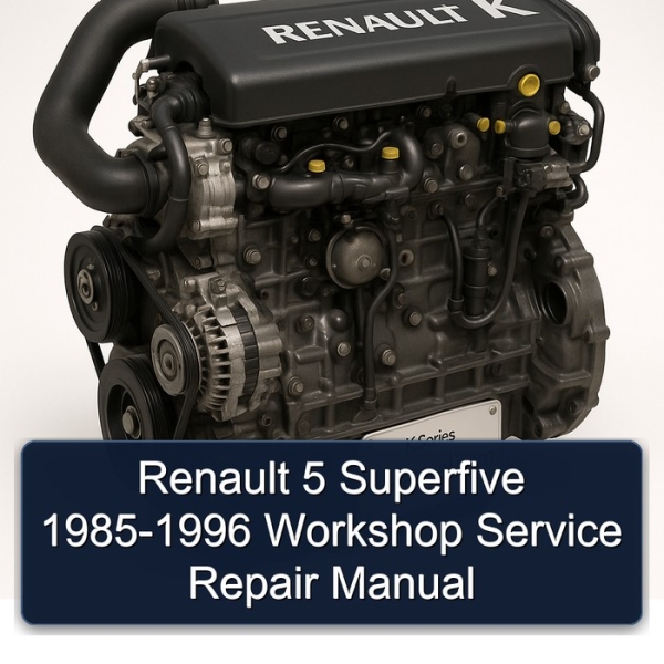 Renault 5 Superfive 1985-1996 Workshop Service Repair Manual
