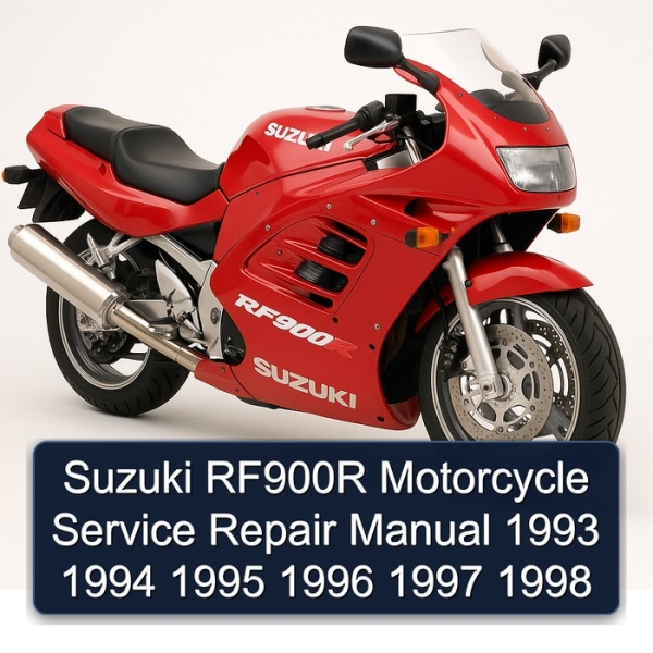 Suzuki RF900R Motorcycle Service Repair Manual 1993 1994 1995 1996 1997 1998