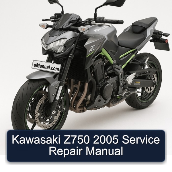 Kawasaki Z750 2005 Service Repair Manual