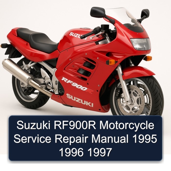 Suzuki RF900R Motorcycle Service Repair Manual 1995 1996 1997