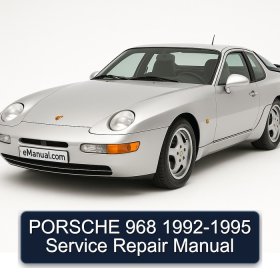 PORSCHE 968 1992-1995 Service Repair Manual