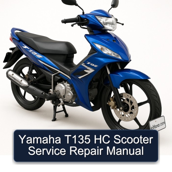Yamaha T135 HC Scooter Service Repair Manual
