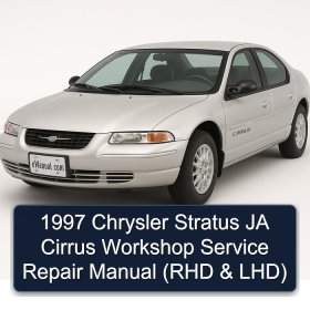 1997 Chrysler Stratus JA Cirrus Workshop Service Repair Manual (RHD & LHD)