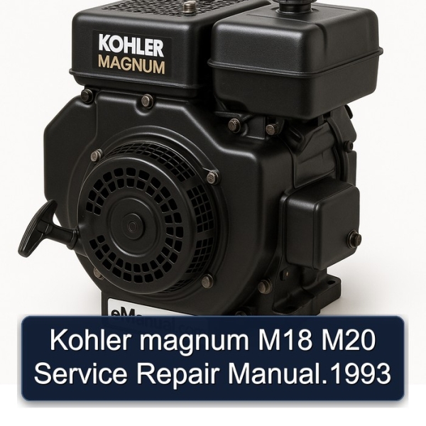 Kohler magnum M18 M20 Service Repair Manual.1993