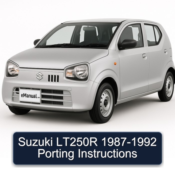 Suzuki LT250R 1987-1992 Porting Instructions