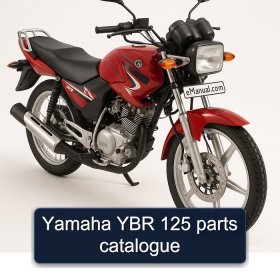 Yamaha YBR 125 parts catalogue