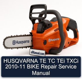 HUSQVARNA TE TC TEi TXCi 2010-11 BIKE Repair Service Manual