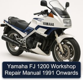 Yamaha FJ 1200 Workshop Repair Manual 1991 Onwards
