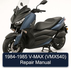 1984-1985 V-MAX (VMX540) Repair Manual