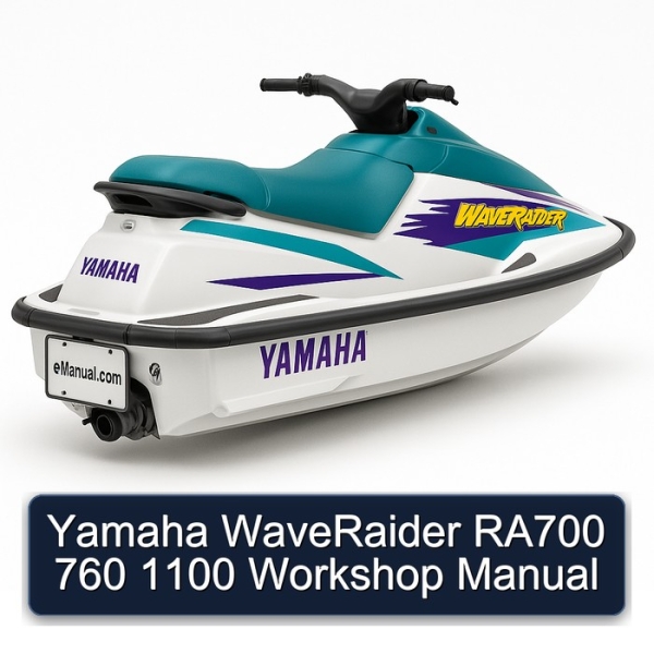 Yamaha WaveRaider RA700 760 1100 Workshop Manual
