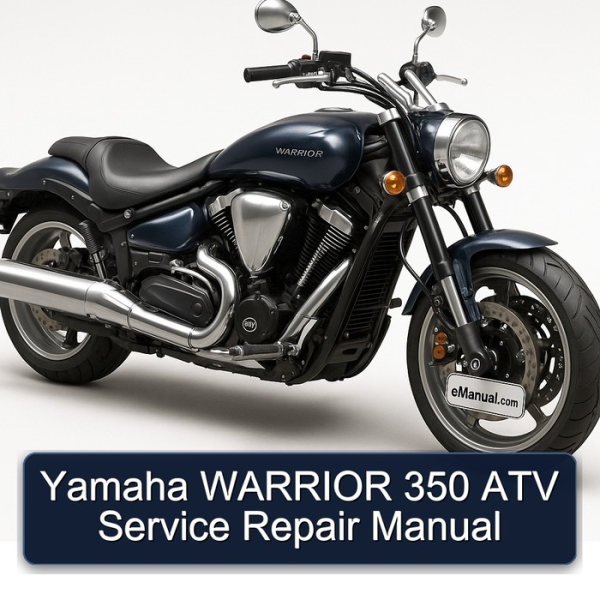 Yamaha WARRIOR 350 ATV Service Repair Manual