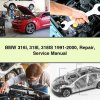 BMW 316I 318I 318IS 1991-2000 Repair Service Manual