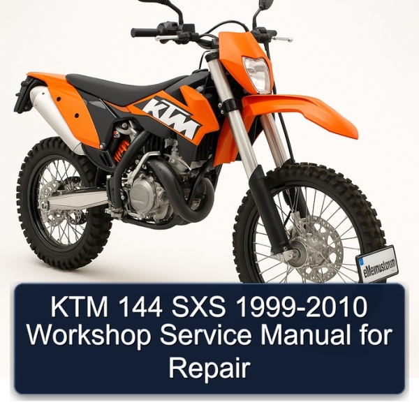 KTM 144 SXS 1999-2010 Workshop Service Manual for Repair