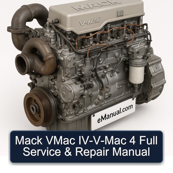 Mack VMac IV-V-Mac 4 Full Service & Repair Manual