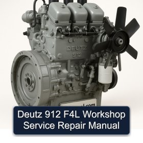 Deutz 912 F4L Workshop Service Repair Manual