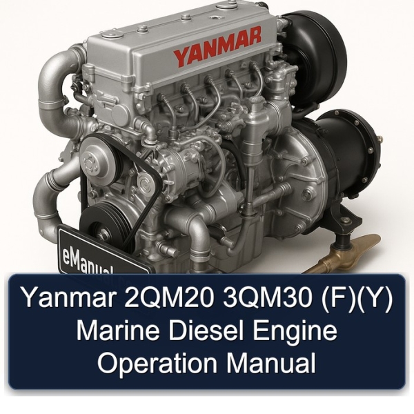 Yanmar 2QM20 3QM30 (F)(Y) Marine Diesel Engine Operation Manual