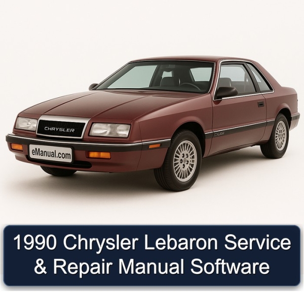 1990 Chrysler Lebaron Service & Repair Manual Software