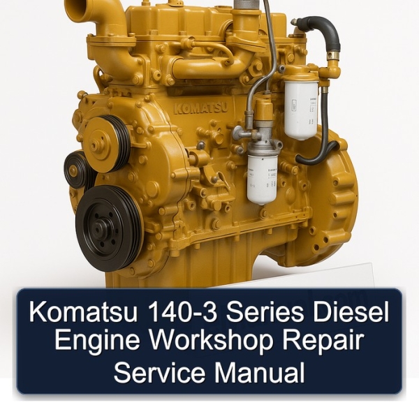 Komatsu 140-3 Series Diesel Engine Workshop Repair Service Manual