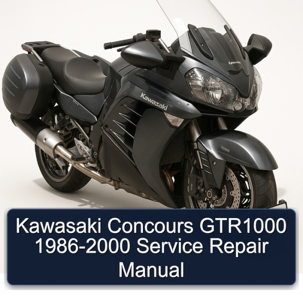 Kawasaki Concours GTR1000 1986-2000 Service Repair Manual