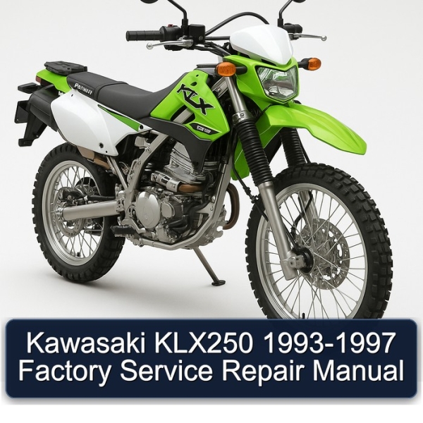 Kawasaki KLX250 1993-1997 Factory Service Repair Manual