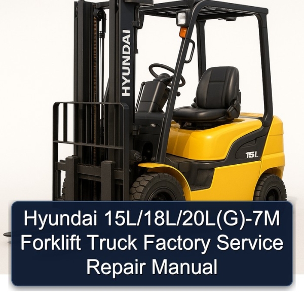 Hyundai Gabelstapler 15L/18L/20L(G)-7M Werkstatthandbuch