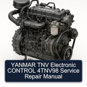 YANMAR TNV Electronic CONTROL 4TNV98 Service Repair Manual