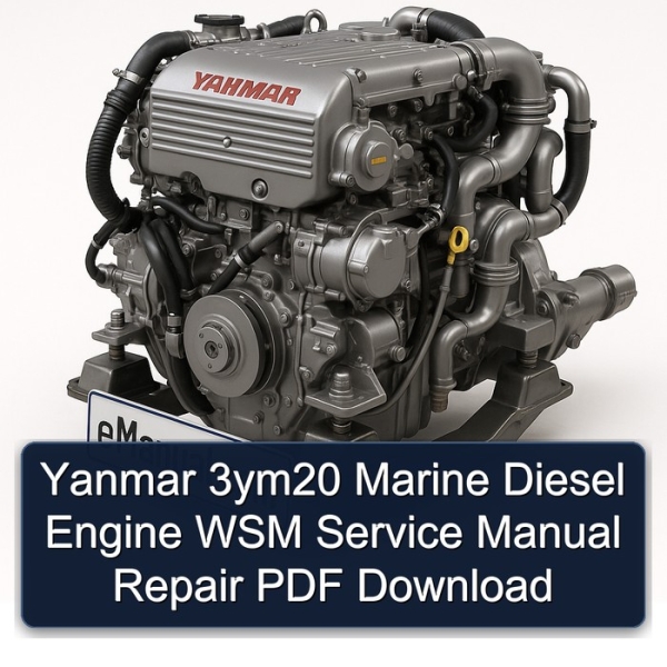 Yanmar 3ym20 Marine Diesel Engine WSM Service Manual Repair PDF Download