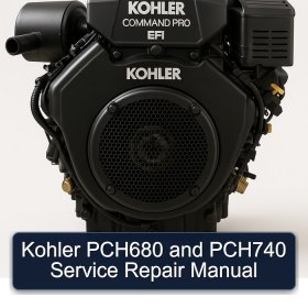 Kohler PCH680 and PCH740 Service Repair Manual
