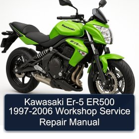 Kawasaki Er-5 ER500 1997-2006 Workshop Service Repair Manual
