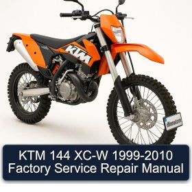 KTM 144 XC-W 1999-2010 Factory Service Repair Manual