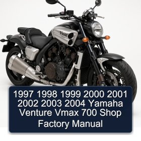 1997 1998 1999 2000 2001 2002 2003 2004 Yamaha Venture Vmax 700 Shop Factory Manual