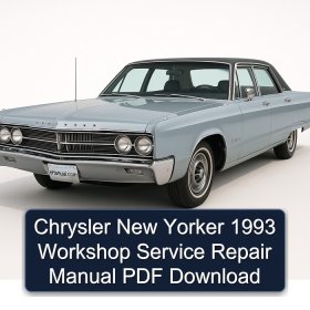Chrysler New Yorker 1993 Workshop Service Repair Manual PDF Download