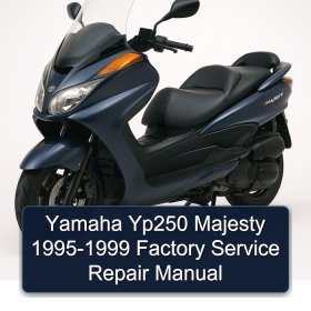 Yamaha Yp250 Majesty 1995-1999 Factory Service Repair Manual